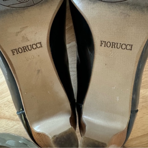 Fiorucci Black Patent Leather Heels - Picture 6 of 16
